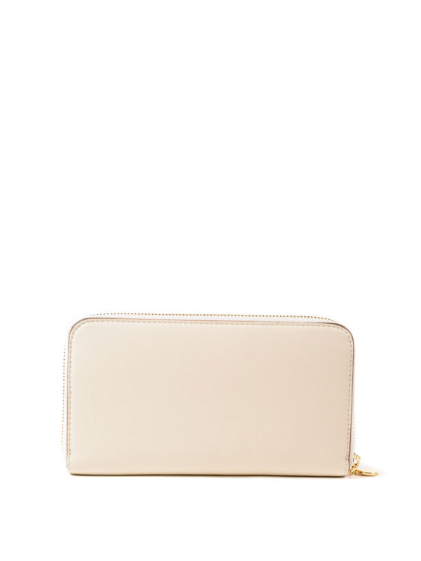 iKRIX STELLA McCARTNEY: wallets & purses - Stella Logo white zipped wallet