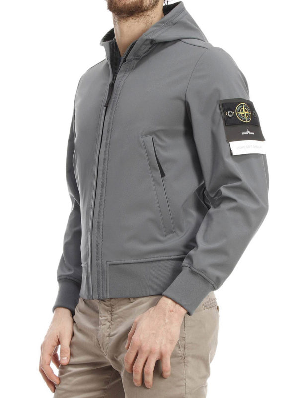 iKRIX STONE ISLAND: casual jackets - Light Soft Shell jacket