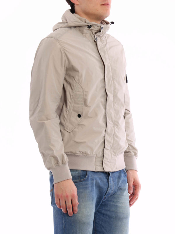 iKRIX STONE ISLAND: casual jackets - Waterproof hooded jacket