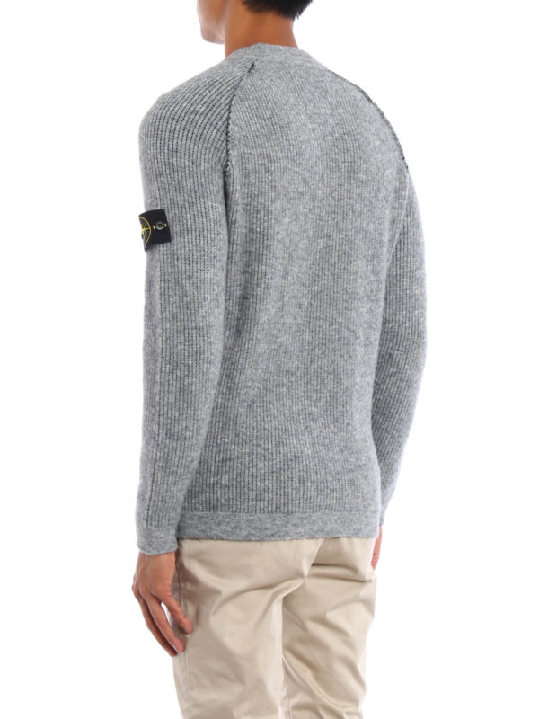 iKRIX STONE ISLAND: Strickpullover mit Rundhalsausschnitt - Pullover Mit Rundhalsausschnitt
