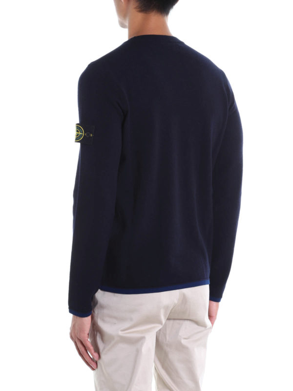 iKRIX STONE ISLAND: Strickpullover mit Rundhalsausschnitt - Pullover Mit Rundhalsausschnitt