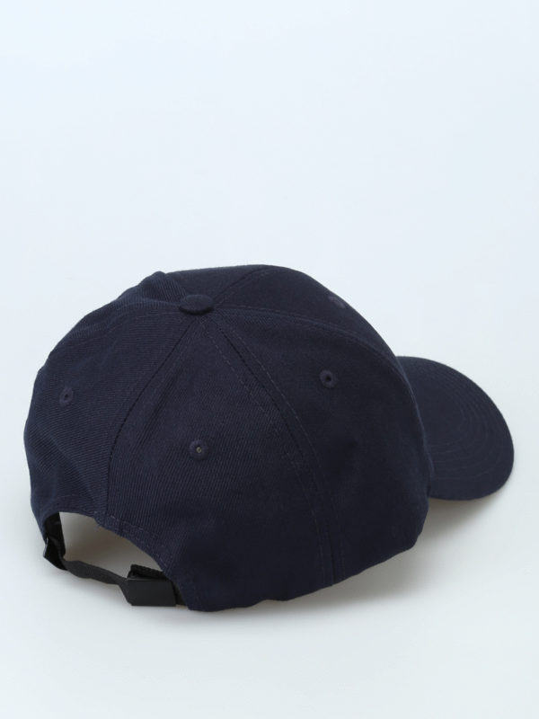 iKRIX STONE ISLAND: hats & caps - Blue wool blend baseball cap