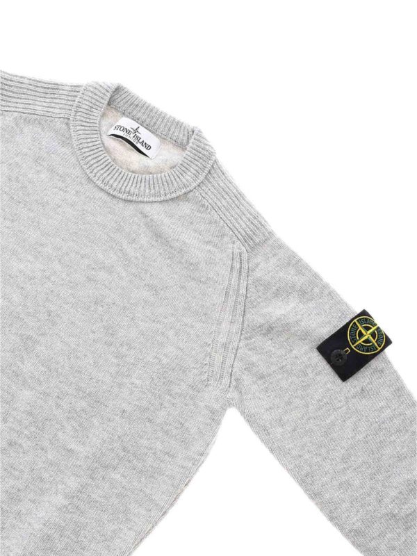 iKRIX Stone Island Junior: Strick - Pullover - Grau