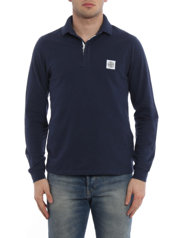 iKRIX STONE ISLAND: ポロシャツ - ポロシャツ メンズ - ブルー