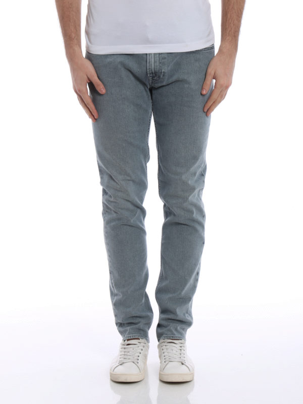 iKRIX STONE ISLAND: skinny jeans - SK bleach stone washed skinny jeans