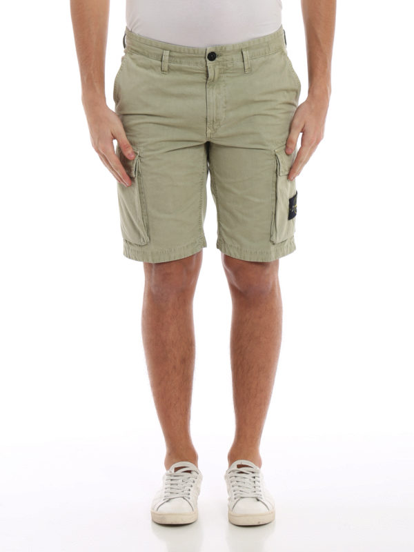 iKRIX STONE ISLAND: Trousers Shorts - Cargo bermuda shorts