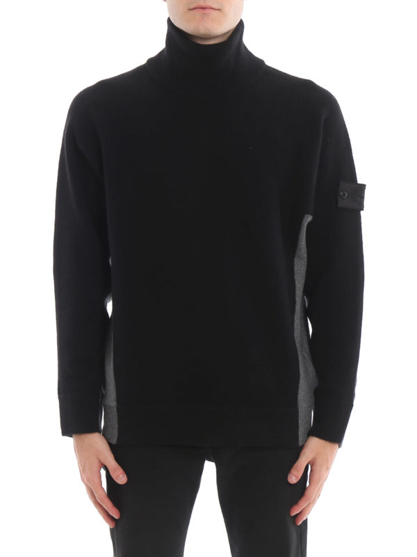 iKRIX STONE ISLAND: Col roulé & Col polo - Pull Col Roulé - Shadow Project