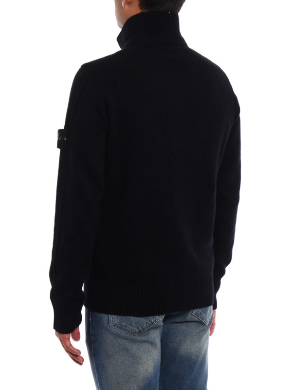 iKRIX STONE ISLAND: maglia a collo alto e polo - Pull lupetto con zip e bottoni