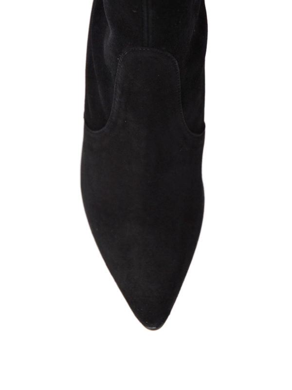 iKRIX Stuart Weitzman: ankle boots - Clinger stretch suede booties