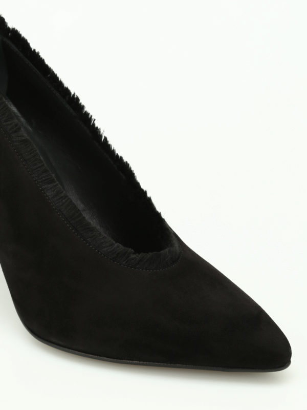 iKRIX Stuart Weitzman: court shoes - Longlashes suede pumps