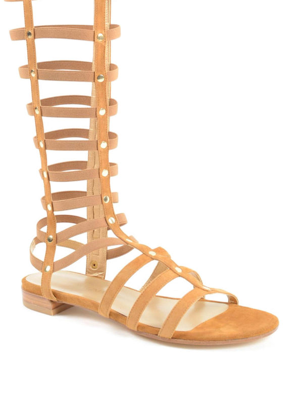 iKRIX Stuart Weitzman: sandals - Gladiator suede sandals