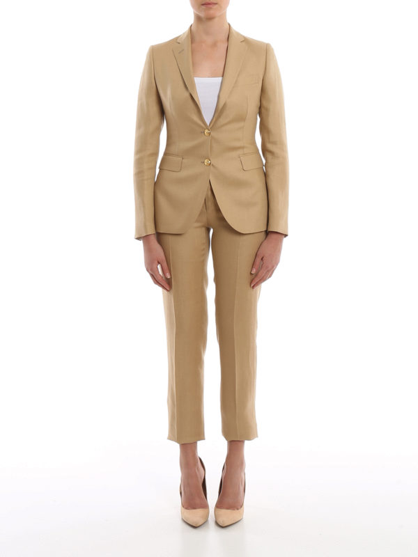 iKRIX TAGLIATORE: Elegante Anzüge - Anzug - Camel