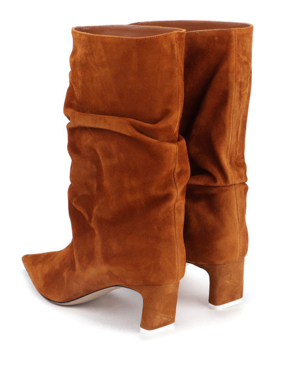 iKRIX The Attico: ankle boots - Pointed toe suede boots