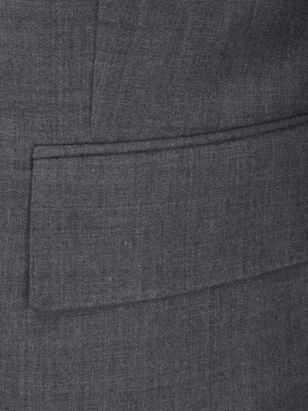 iKRIX THOM BROWNE: giacche blazer - Blazer monopetto in lana mélange