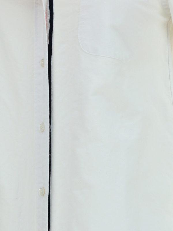 iKRIX THOM BROWNE: short dresses - Cotton shirt dress