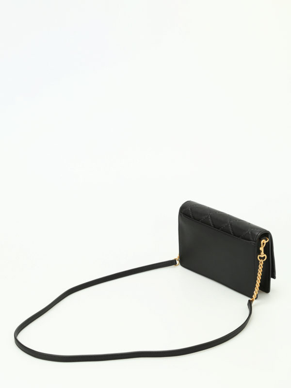 iKRIX TORY BURCH: clutches - Georgia black leather clutch