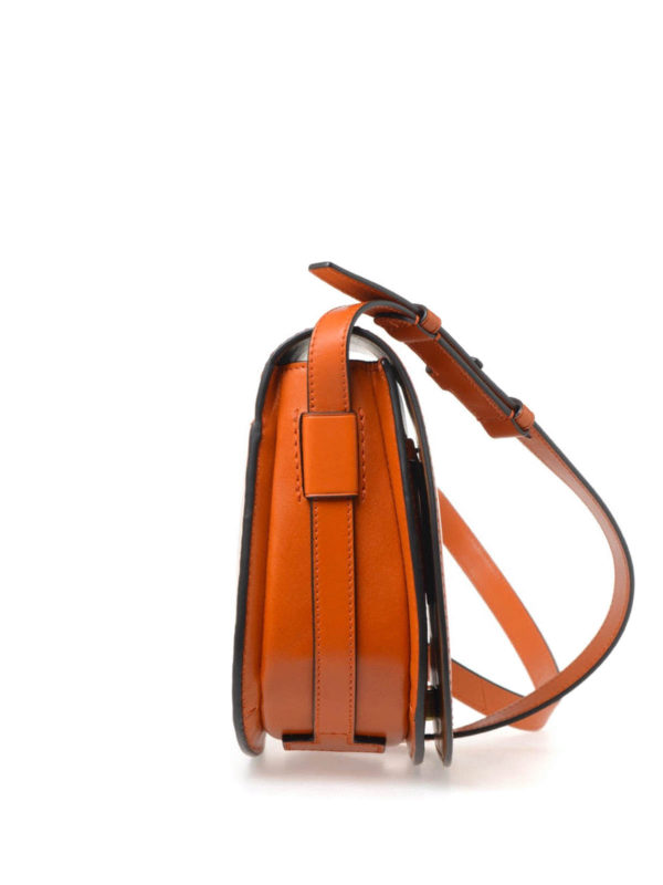 iKRIX TORY BURCH: cross body bags - Smooth leather saddle bag