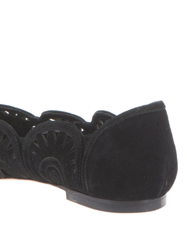 iKRIX TORY BURCH: flat shoes - Leyla cut-out flats
