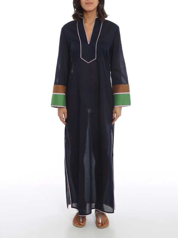 iKRIX TORY BURCH: maxi dresses - Cotton long caftan