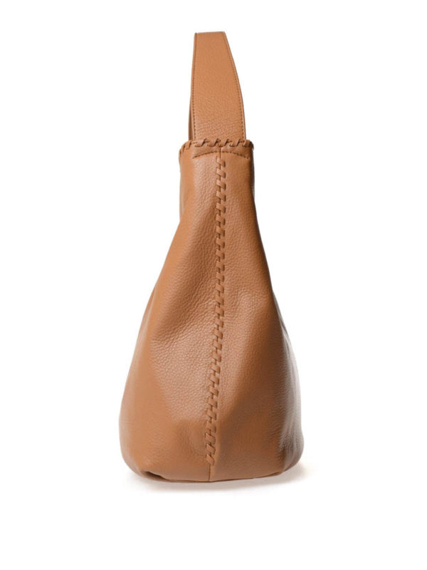 Tory burch discount leather hobo bag