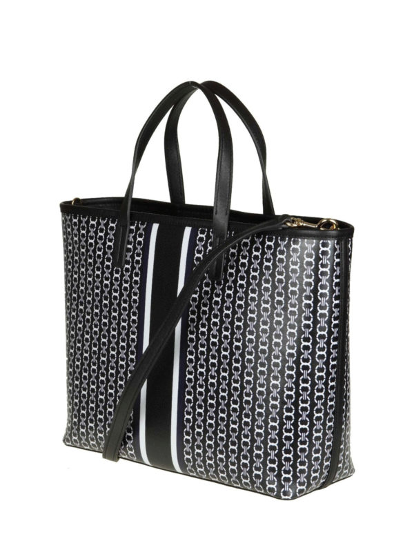 iKRIX TORY BURCH: totes bags - Black Gemini Small tote