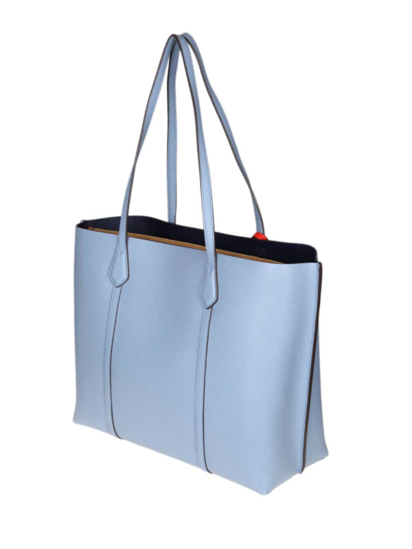 Tory burch perry tote blue hot sale