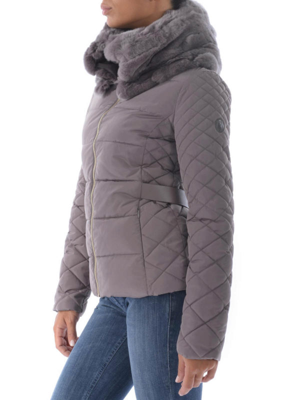 iKRIX TRUSSARDI: casual jackets - Fur collar jacket
