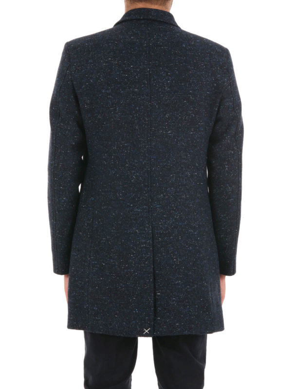 iKRIX TRUSSARDI: ショートコート - Blazer-inspired wool blend coat