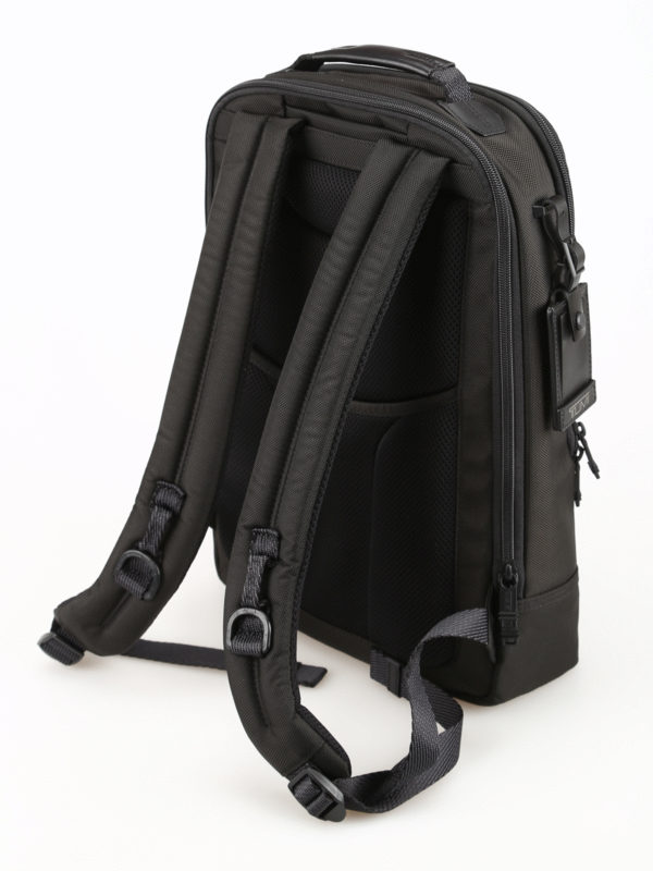 iKRIX TUMI: backpacks - Davis black nylon backpack