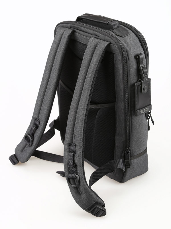 iKRIX TUMI: backpacks - Davis grey nylon backpack