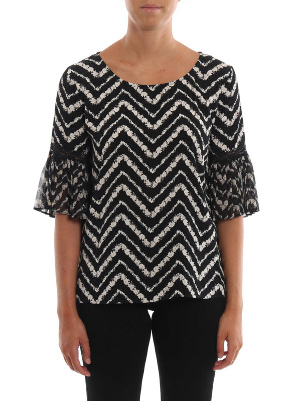 iKRIX TWINSET: Blusen - Bluse - Gemustert