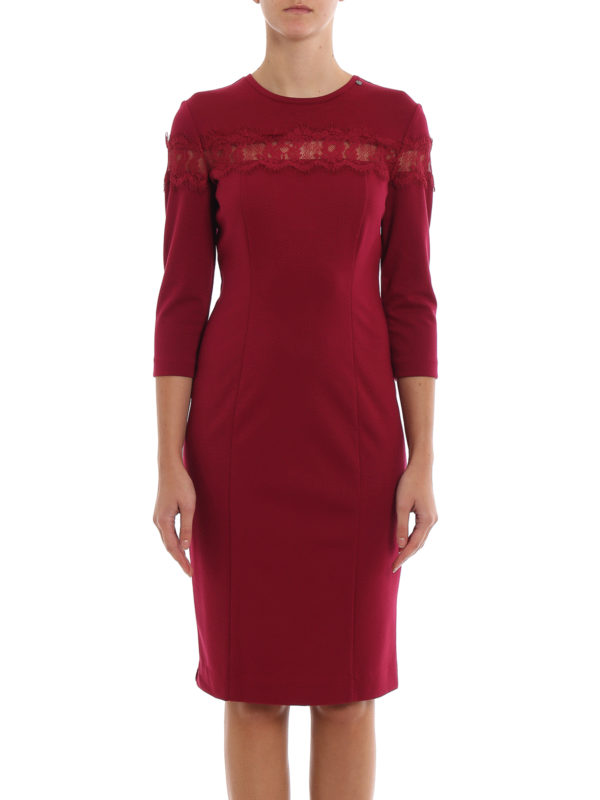 iKRIX TWINSET: Vestidos media pierna - Vestido Midi - Burdeos