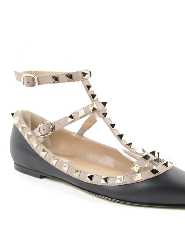 iKRIX VALENTINO GARAVANI: flat shoes - Rockstud flat shoes