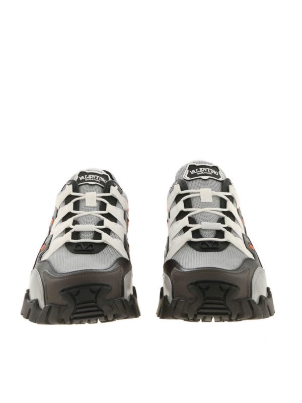 iKRIX VALENTINO GARAVANI: sneakers - Sneakers Climbers nere grigie e bordeaux