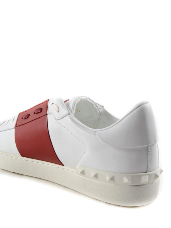 iKRIX VALENTINO GARAVANI: trainers - Open leather sneakers