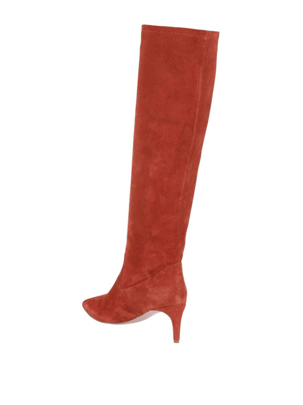 iKRIX VALENTINO RED: boots - Suede boots