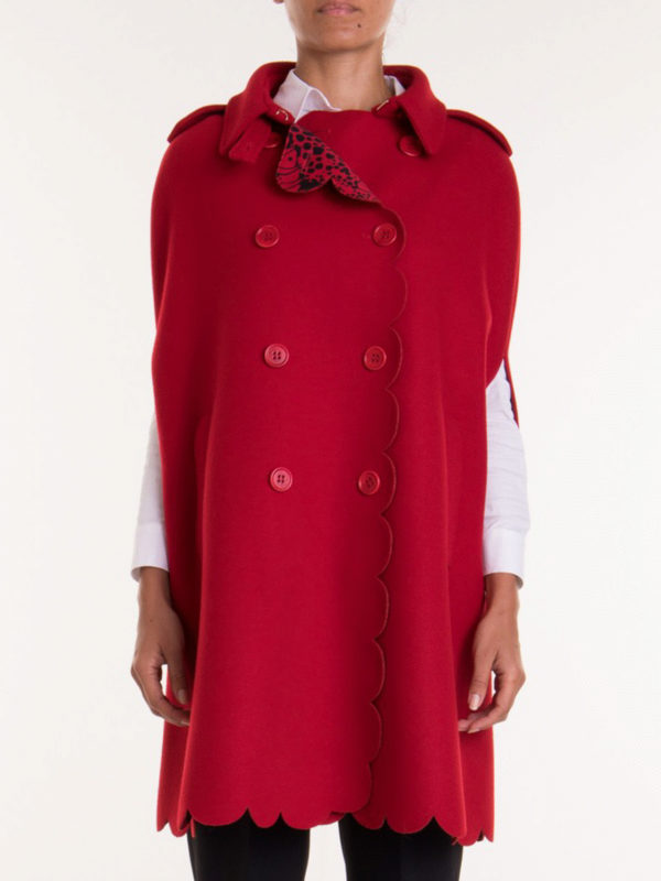 iKRIX VALENTINO RED: Capes & Ponchos - Cape - Rot