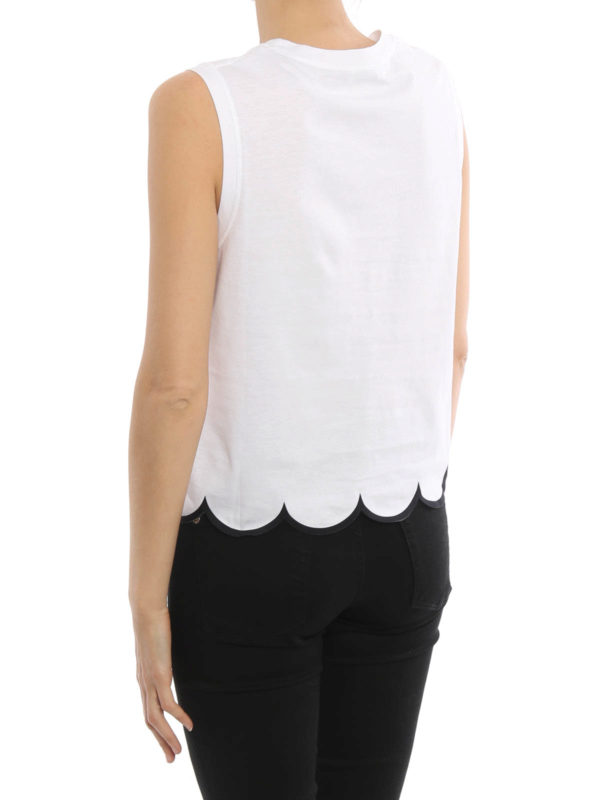 iKRIX VALENTINO RED: トップス＆タンクトップ - トップ/タンクトップ レディース - 白