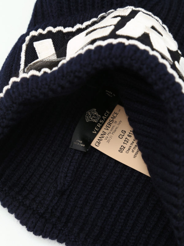 iKRIX VERSACE: ニットキャップ - ビーニー帽 - Versace