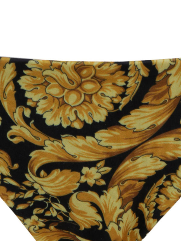 ビキニ VERSACE BAROQUE PRINT BIKINI BOTTOM (ABD05027 A235870A7900) VERSACE Baroque Print Bikini Bottoms Versace
