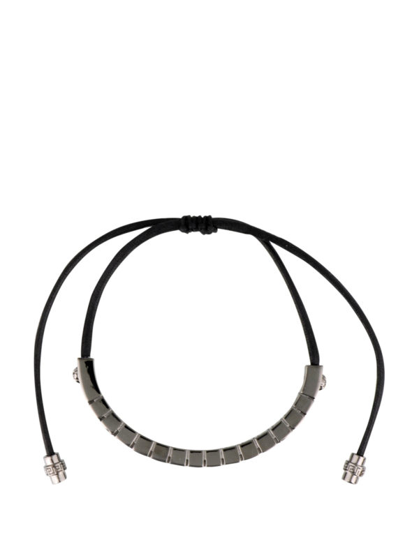 iKRIX VERSACE: Bracciali e Braccialetti - Bracciale in metallo e cotone