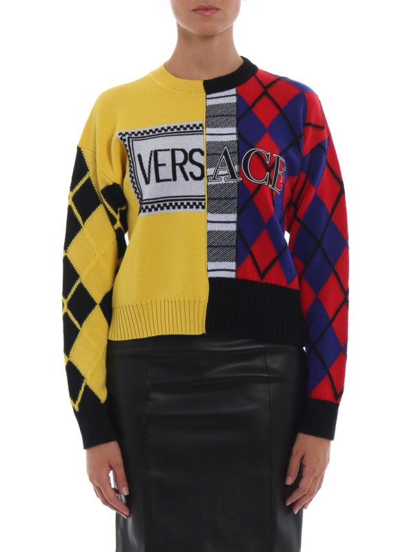 iKRIX VERSACE: Pull col rond - Pull Col Rond - Multicolore