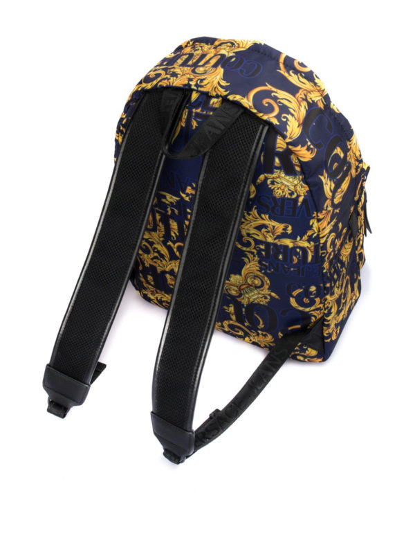 iKRIX VERSACE JEANS: backpacks - Baroque print backpack