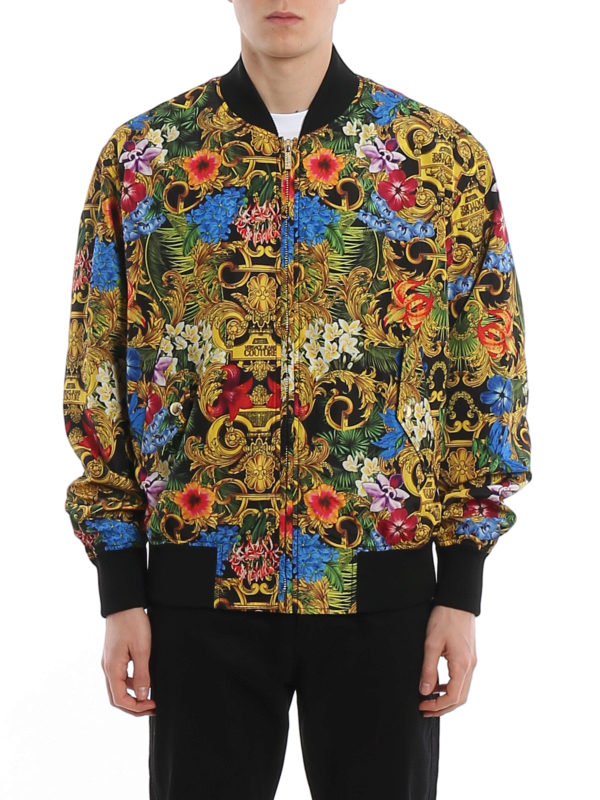 iKRIX VERSACE JEANS: Chaquetas Bomber - Chaqueta Bomber - De Flores
