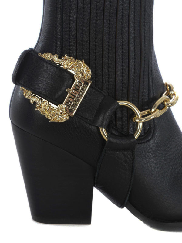 iKRIX Versace Jeans Couture: Botas - Botas - Negro