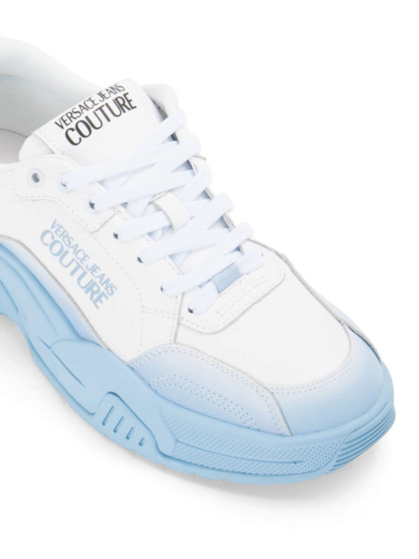iKRIX Versace Jeans Couture: Chaussures de sport - Baskets - Bleu Clair