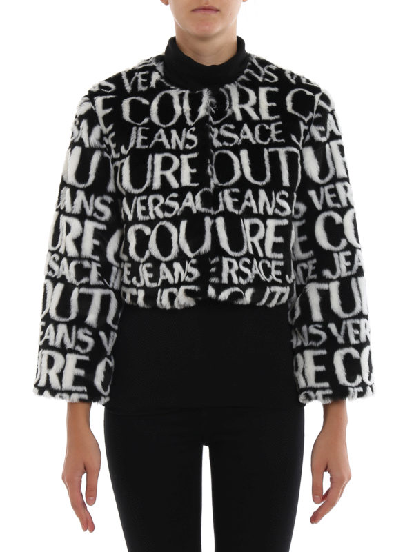 iKRIX VERSACE JEANS: Pelz und Shearling - Pelz - Schwarz