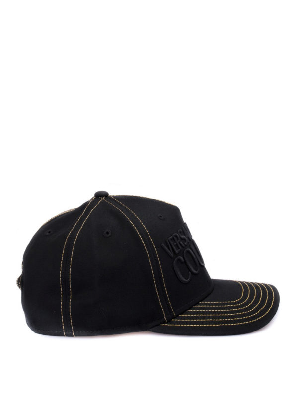 iKRIX VERSACE JEANS: hats & caps - Logo embroidery baseball cap
