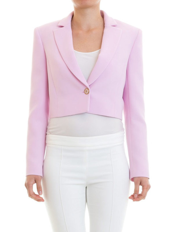 iKRIX VERSACE: Tailored & Dinner - Elegant structured crop blazer