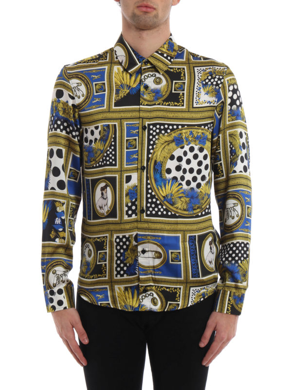 iKRIX Versus Versace: shirts - Patterned twill shirt